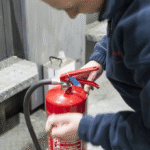 Fire extinguisher equipment